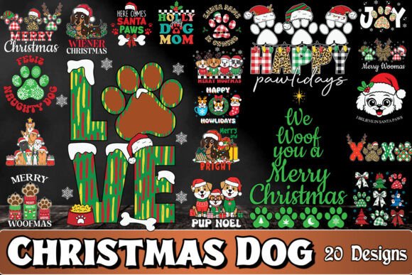 Download Christmas Dog SVG Bundle - Christmas Collection