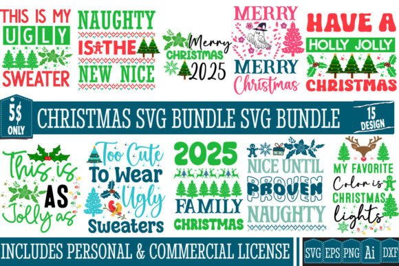 Download Christmas SVG Mega Bundle Free Download - Christmas Collection