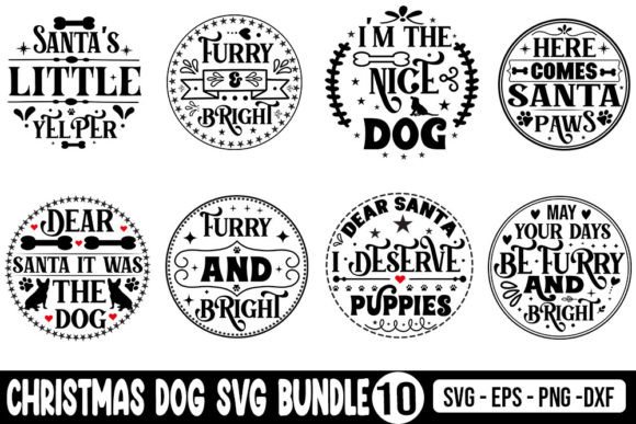Download Christmas Dog SVG Bundle - Christmas Collection