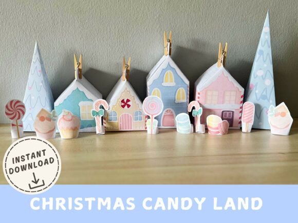 Download Christmas Candy Land Advent Calendar - Christmas Collection
