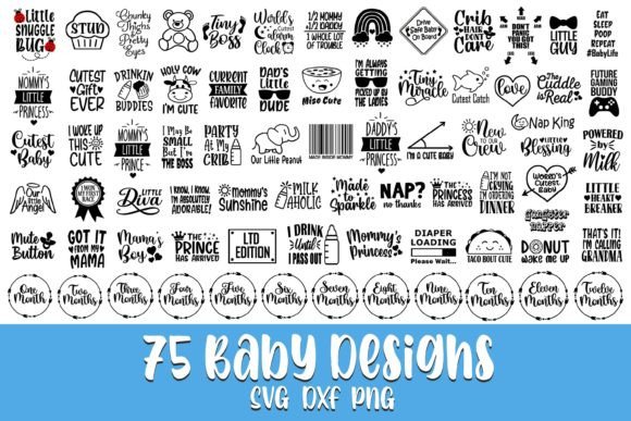 Download Baby Svg Bundle, Baby Sayings Svg - Premium Resources