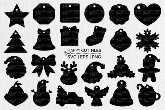 Download Christmas Card Gift Tag Label Svg - Christmas Collection