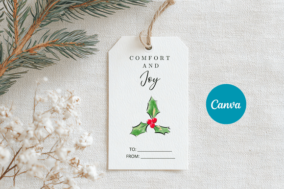 Download Merry Christmas Gift Tag Template - Christmas Collection