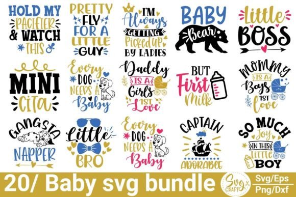 Download Baby SVG Bundle, Baby Shower SVG Bundle - Premium Resources