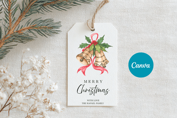 Download Merry Christmas Gift Tag Template - Christmas Collection