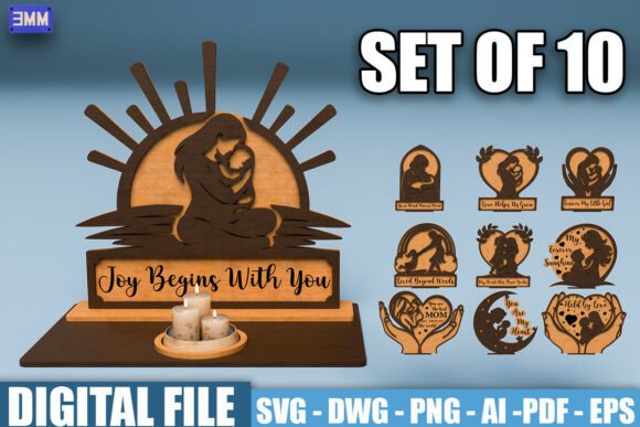 Download Mother and Baby SVG Bundle | - Premium Bundle