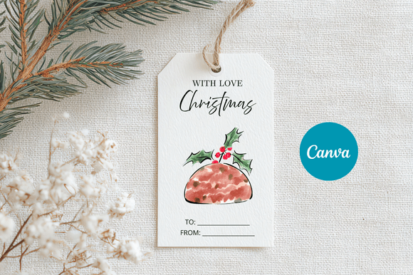 Download Merry Christmas Gift Tag Template - Christmas Collection
