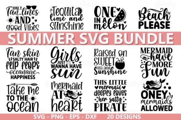 Download Summer SVG Cut Files Bundle - Summer svg Collection